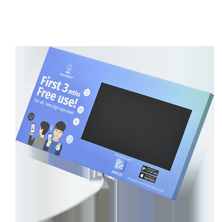 POP 10.1 inch mini lcd monitor, IR sensor video player, video shelf talker digital display