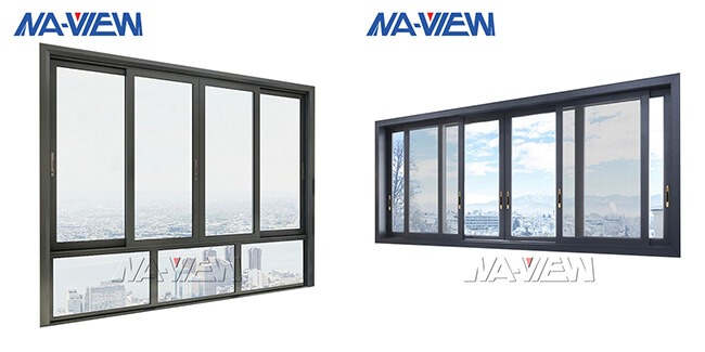 aluminum sliding window
