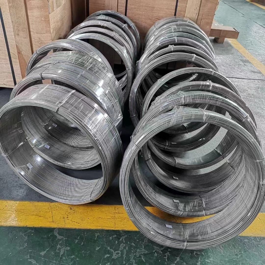 ASTM B863 Titanium Round Wire in Coil Filler Metal for Fusion Welding