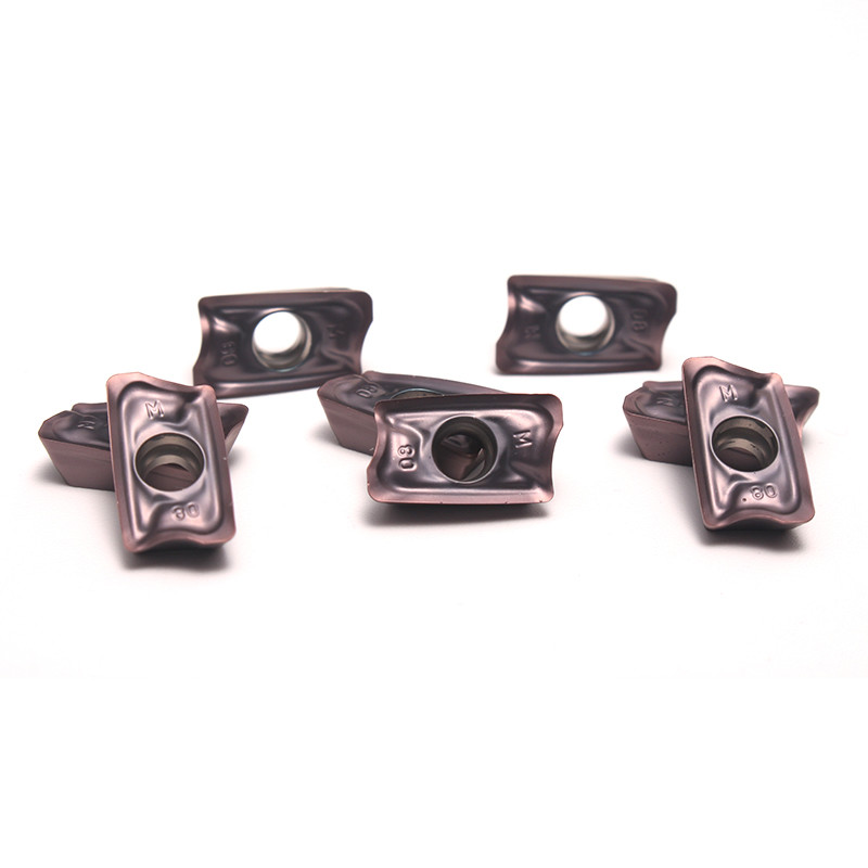 Stainless Carbide Milling Insert Indexable Finishing Processing MPHW060308