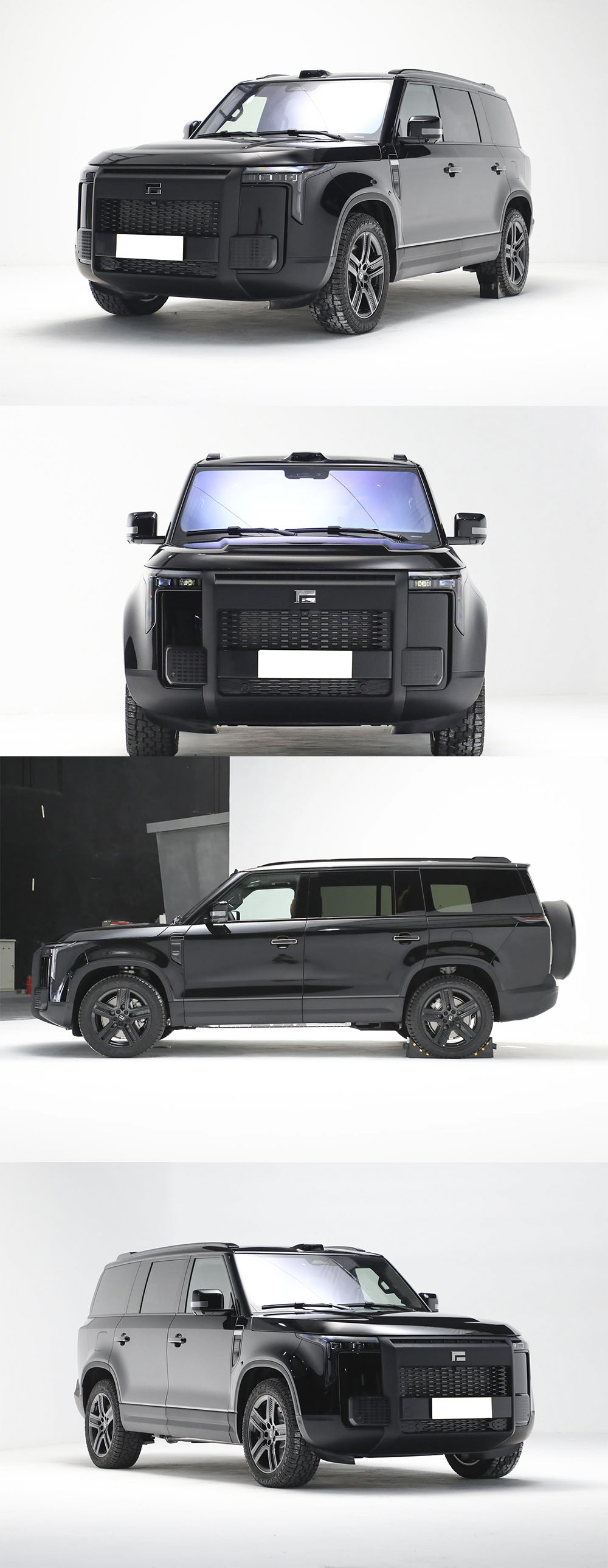 2024 Polar Stone 01 Energy Vehicles Baic Jishi 01 PHEV Electric SUV EV Car 6/7 Seats Hybrid EV Vehicle Battery type Lithium