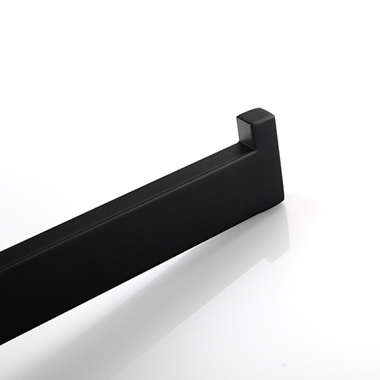Matte Black Toilet Rolling Paper Holder Wall Mounted 160.5 X 55 X 75 Mm