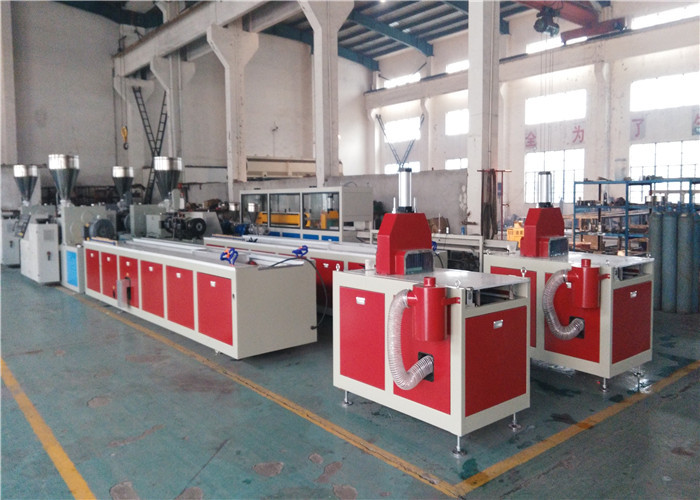 WPC EXRUDER, WPC PROFILE MACHINE, WPC COMPOSITE PROFILE,PVC EXTRUDER, PVC PROFILE EXTRUSION, PLASTIC EXTRUDER