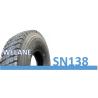Buy cheap Rubber 11R22.5 Rugged Tires For Trucks , 15.5mm Black Dirt Tires For Trucks from wholesalers