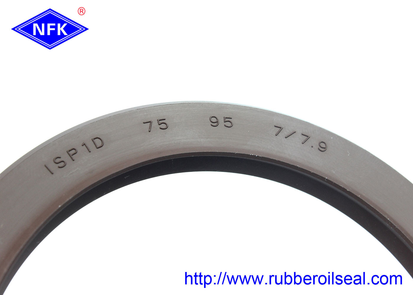 OEM FKM 75A ISPID 75*95*7 Wear Resistant Shaft Oil Seal