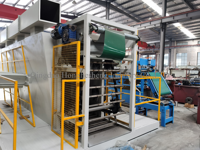 XPG600 10mm Thick Rubber Sheet Cooling Machine Hanging Type Rubber Sheet Cooler