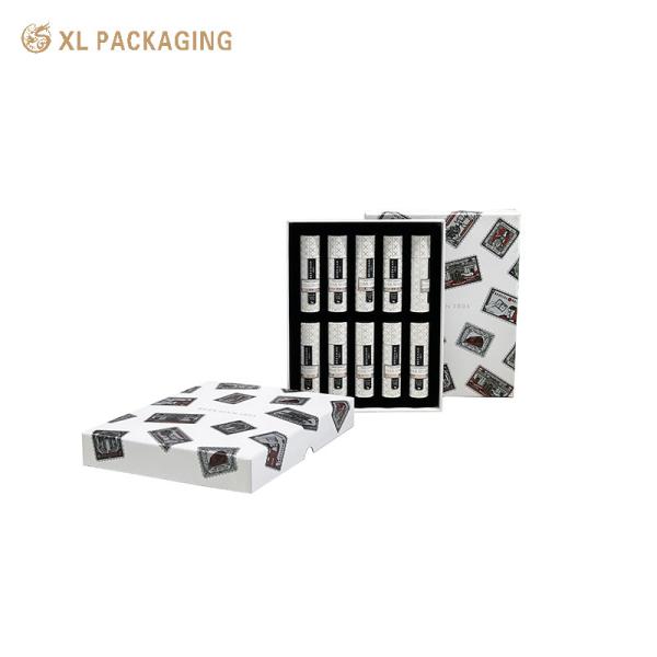 Quality Rigid Paper Luxury Cosmetic Packaging Box Lipstick Lip Gloss Set Packaging for sale