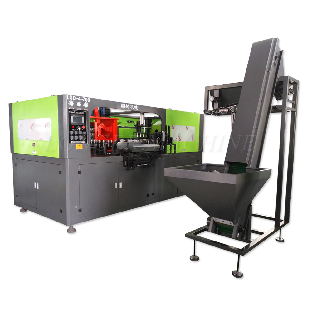 380V/50HZ Voltage 4 Mold PET Plastic Bottle Making Machine for Small Production Lines