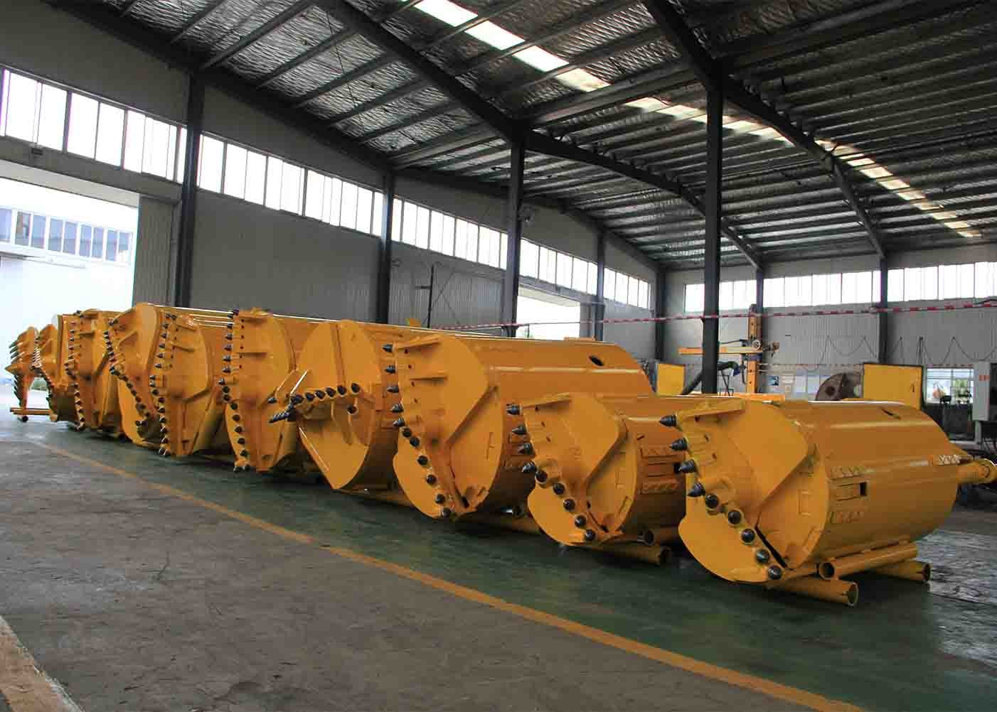 Q355C Soil Bucket Od800mm/1000mm /1200mm/1500mm Clay Flat Teeth Bucket