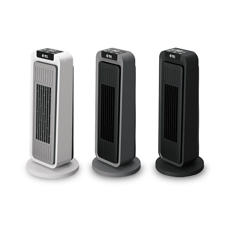 IP44 Portable Electric Fan Heater ABS+PC Anti Flaming Shell With Timer 1-4h