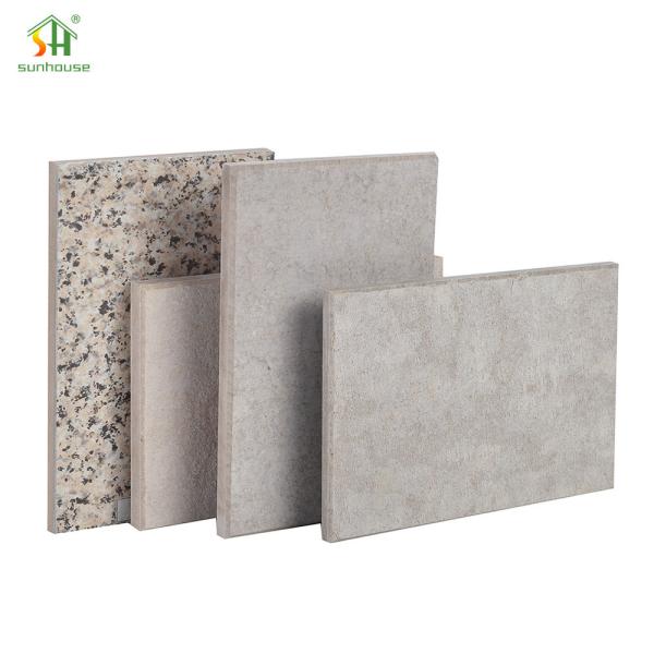 Moisture Resistant Non Combustible Cement Board Lightweight 8mm Fibre Cement