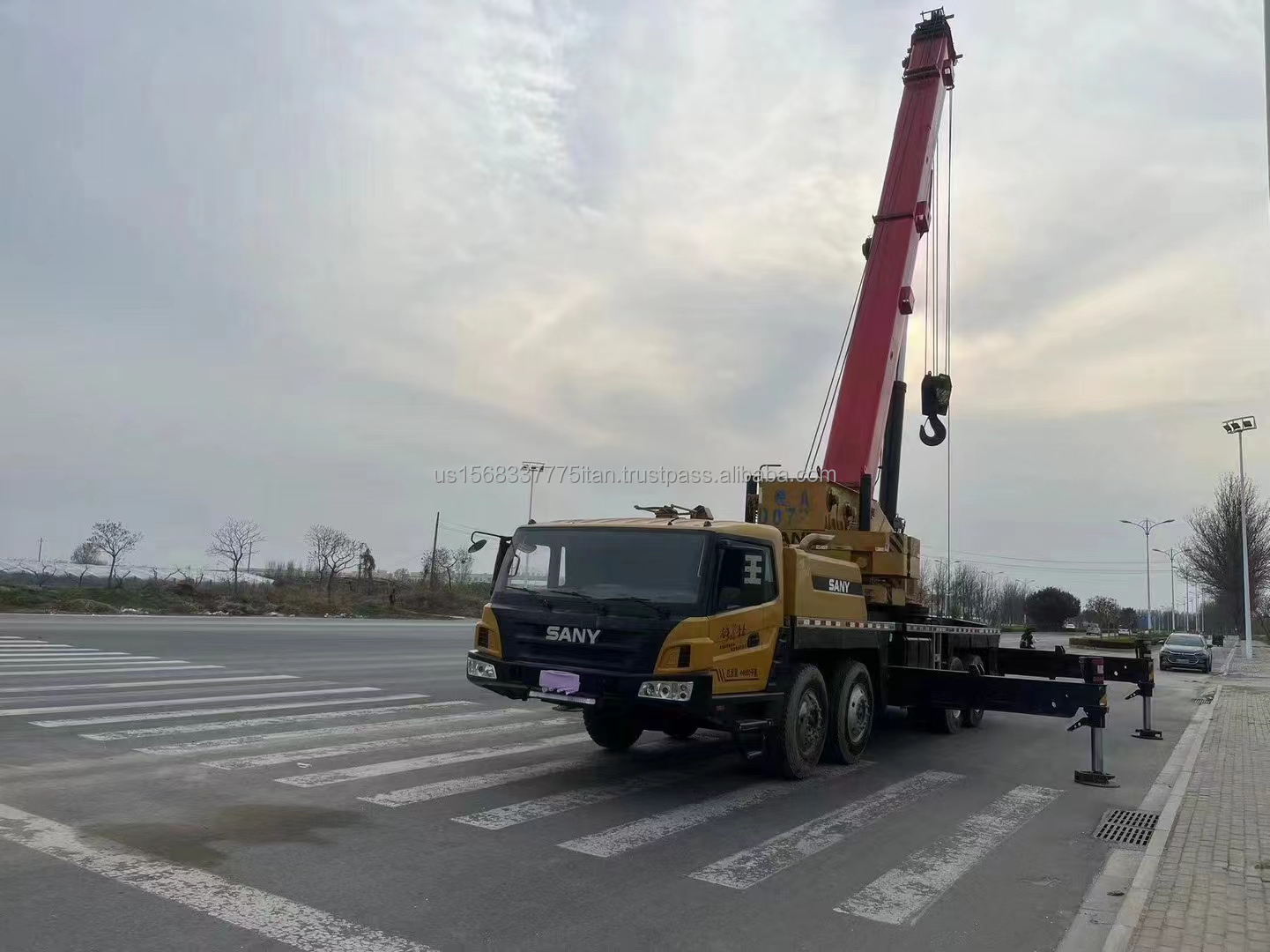 45000 kg Used SANY 200ton Cranes Machine with 1000-1500 Working Hours
