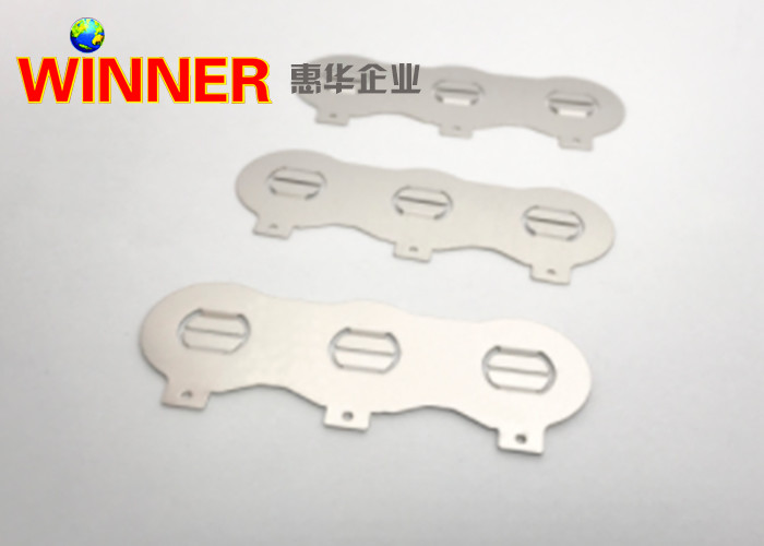 Winner Low Resistance Nickel Plated Copper Bus Bar , 26650 Lithium Battery Connectors