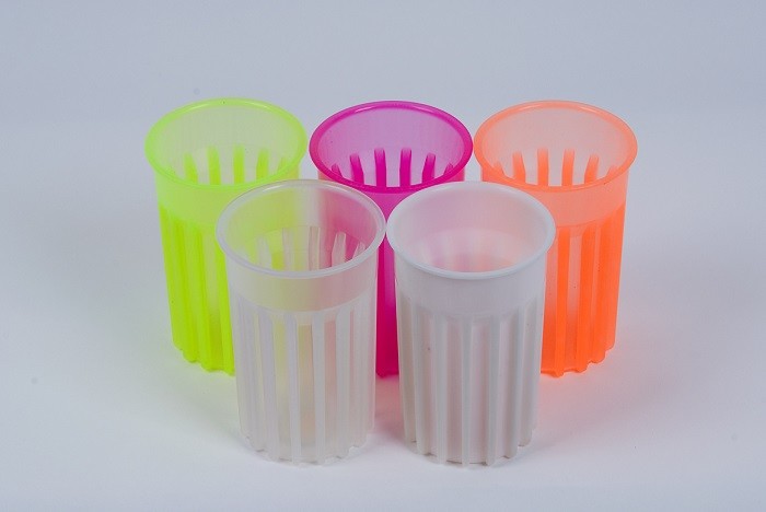 Single Wall 400ml Mini Eco Friendly Mugs , PP Color Change Plastic Cup