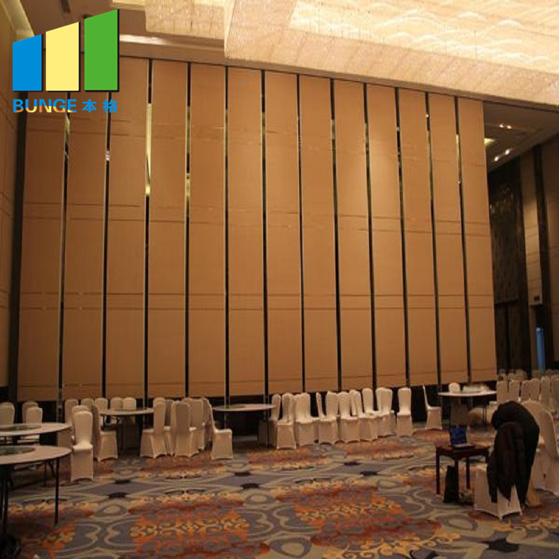 Star Hotel Decoration Operable Folding Partition Wall For Banquet Hall Philippines