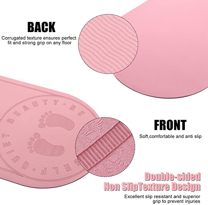 Silent Noise TPE Floor Skipping Mat For Household Indoor Yoga And Jumping