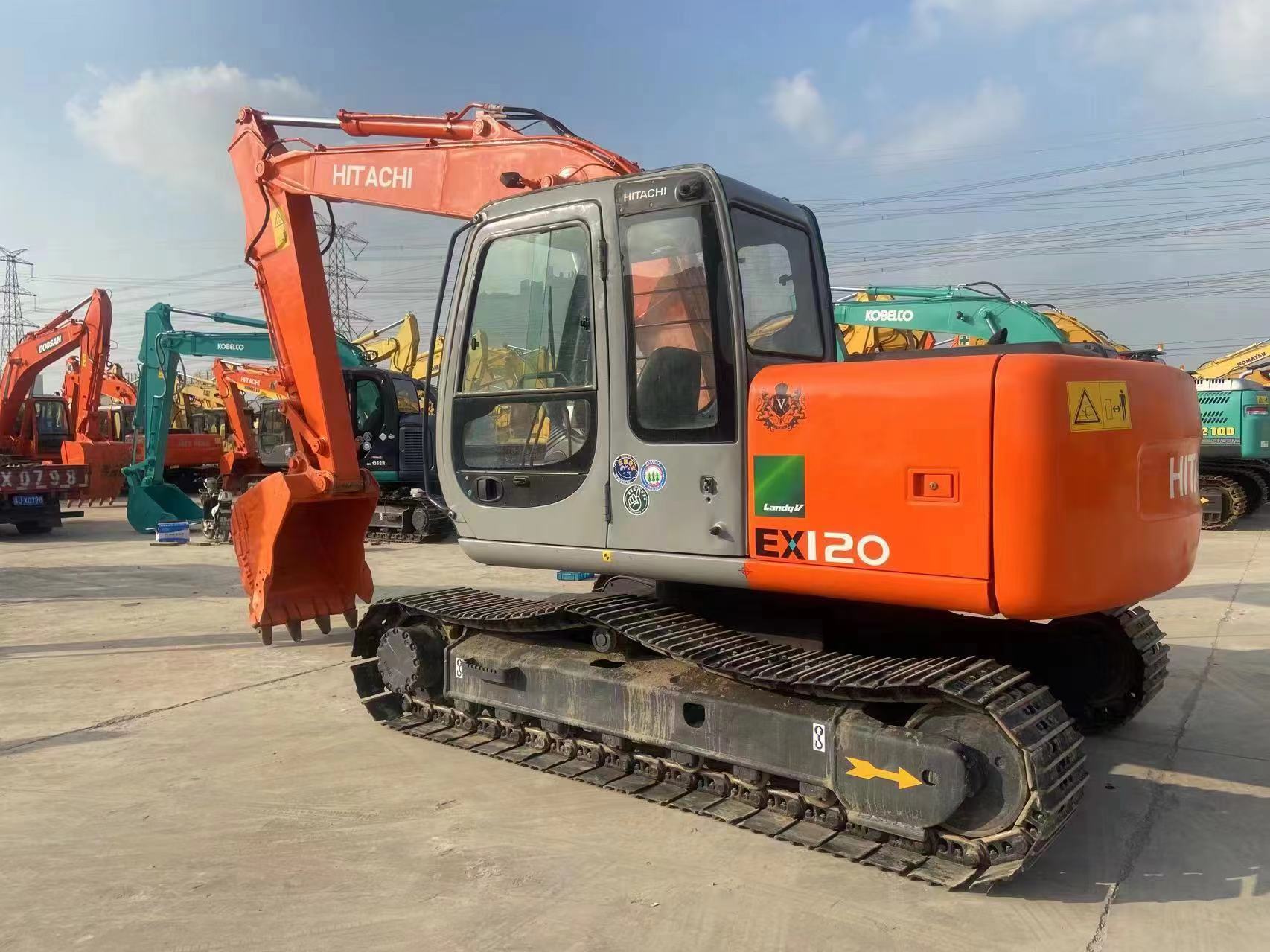 Original ISUZU Engine Used Hitachi EX120 Excavator 12 Ton Crawler Chain in Shanghai