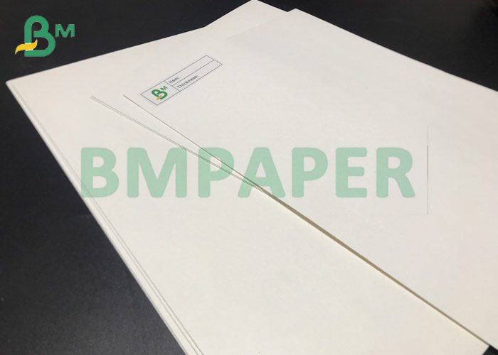 Uncoated 0.4mm To 0.7mm Thick White Water Absorbent Beermat Paper Board