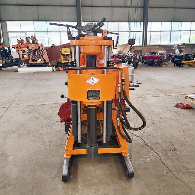 CE 130m Depth Waterwell Drilling Rig Hydraulic Borehole Drilling Machine HZ-130Y