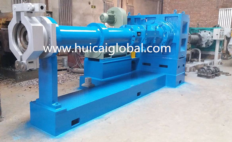 3000 KG Cold Feeding Rubber Extruder Machine with Screw Rotational Speed of 0-60r/min
