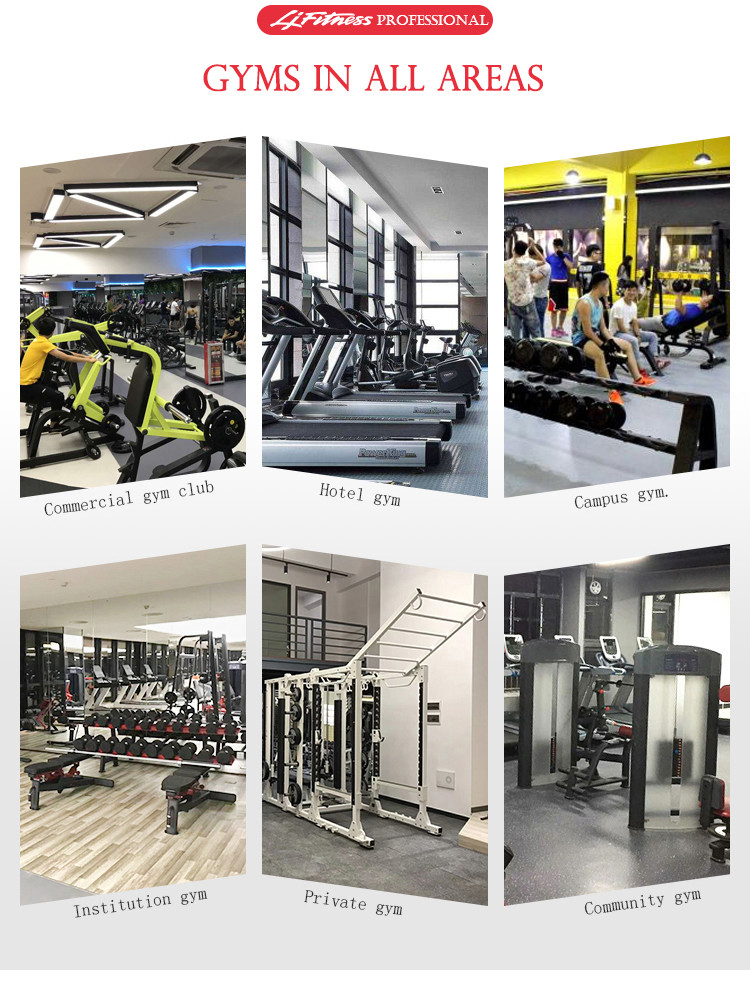 Q235 Steel Triceps Extension Machine Elliptical shaped grips
