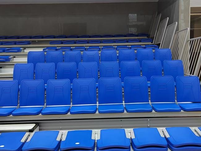 Floor Mounted Seat Easy-to-Install Folding Bleacher Seats for Aisle 1000mm