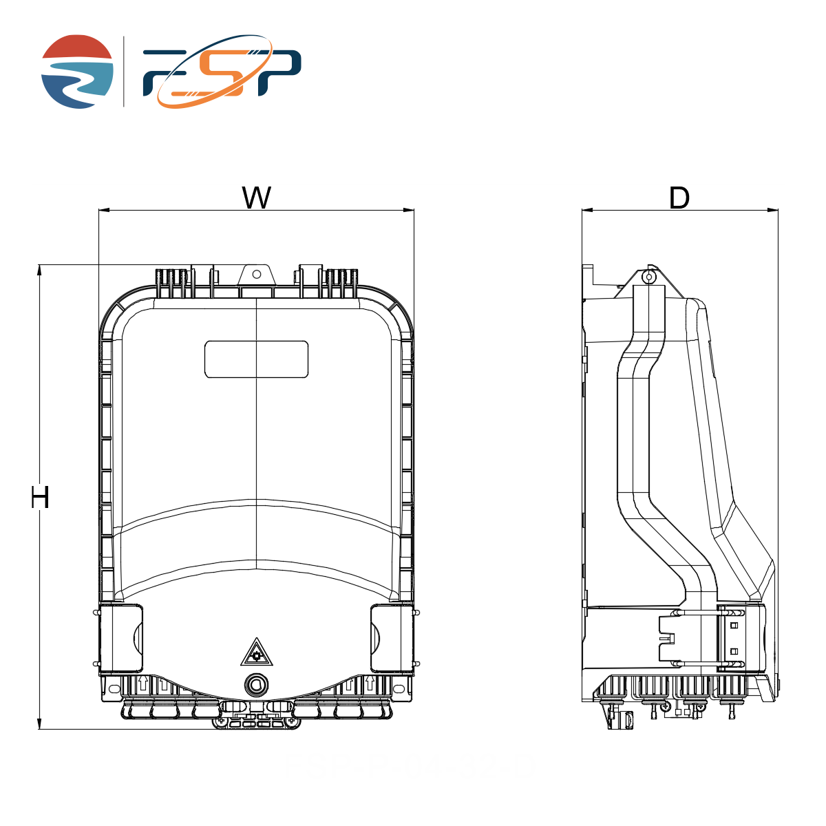 16 Core Pre-Connectorized Fiber Distribution Box for FTTH Network in Outdoor Settings