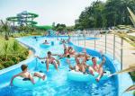 Amusement Park Items / Lazy Drifting River For Aqua Park Holidays