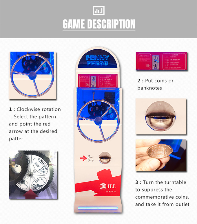Penny Souvenir Press Machine Oem Manufacturer Factory Souvenir Coin Diy For Tourist Attractions