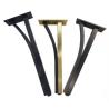 Buy cheap Metal Furniture Legs T shape Iron Golden Furniture Table Base Feet For TV Stand from wholesalers