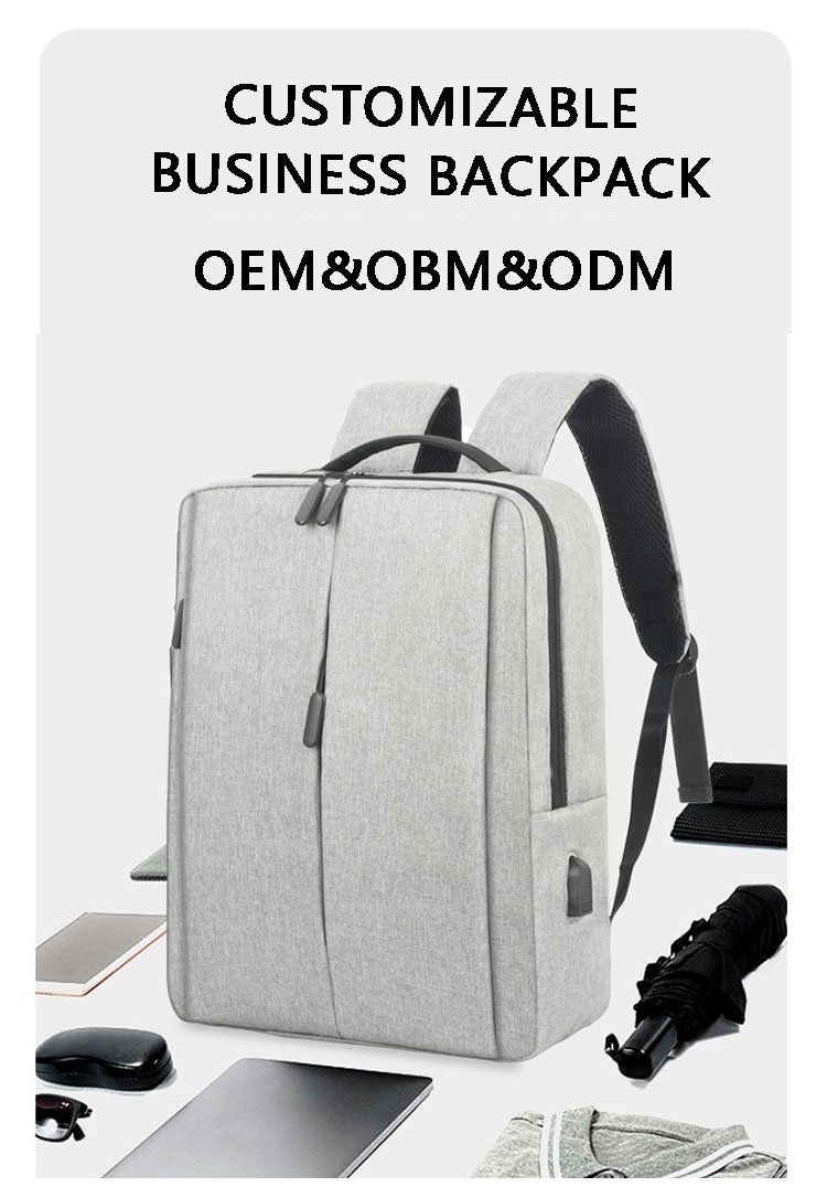 Sympathybag New Backpack Men's Business Computer Bag Large Capacity Usb Charging Backpack Leisure School Bag