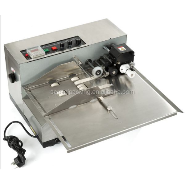 Table Type Batch Number Code Printing Machine Automatic Solid Ink Hot Stamping Date Coder Printer