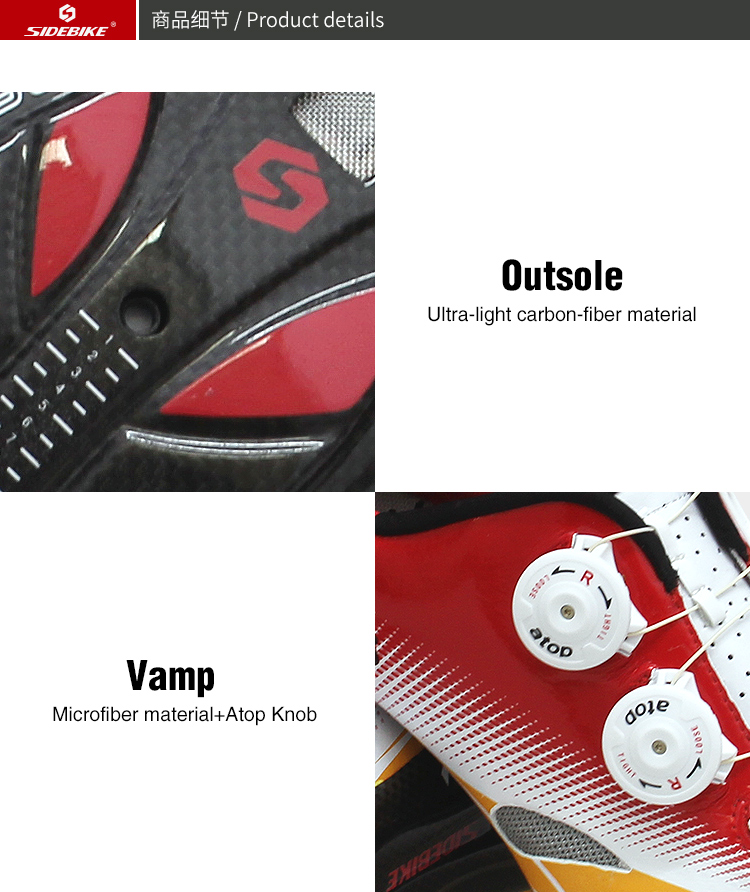 Waterproof SPD Indoor Cycling Shoes , SPD Road Bike Shoes Size 35-46 EVA Insole