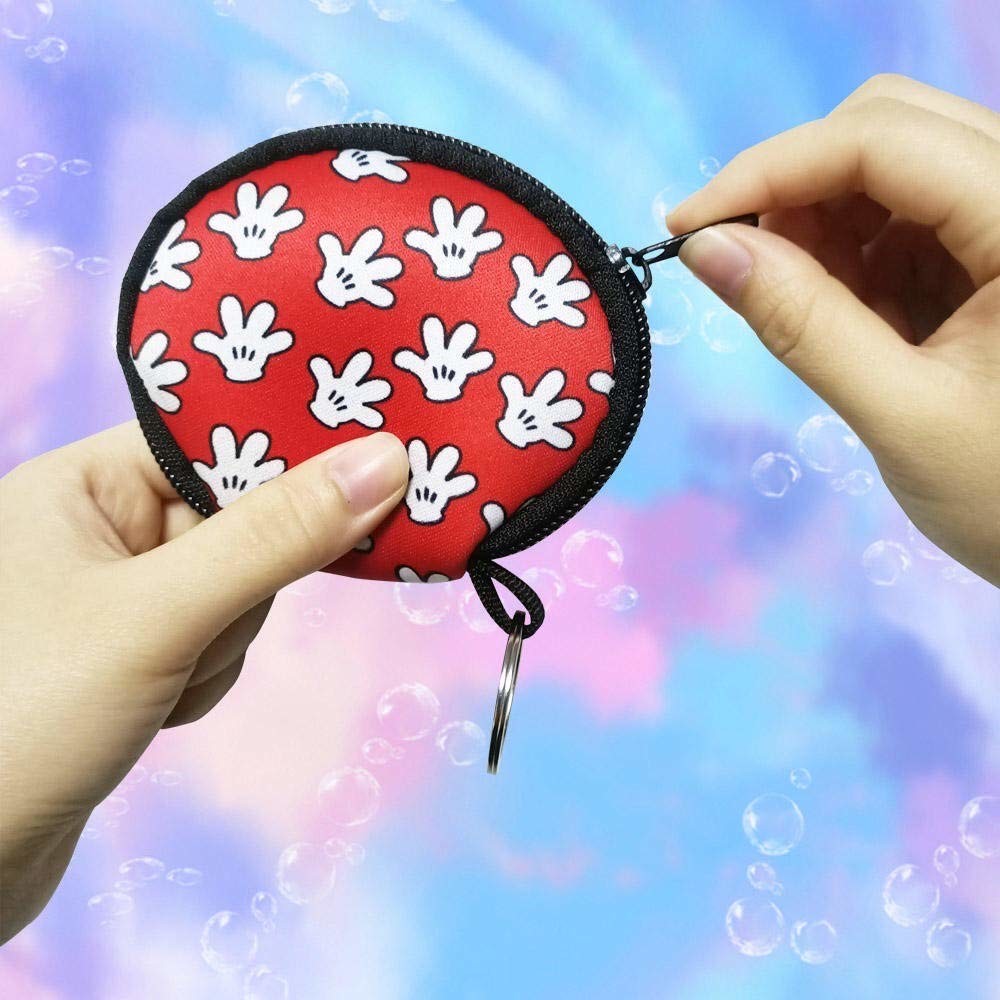 L10cm Mask Storage Case , EVA Zipper Face Mask Organizer