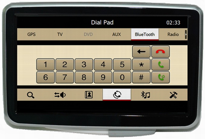 Ouchuangbo autoradio GPS sat navi DVD Mercedes Benz C180 2014 support canbus BT SWC SD