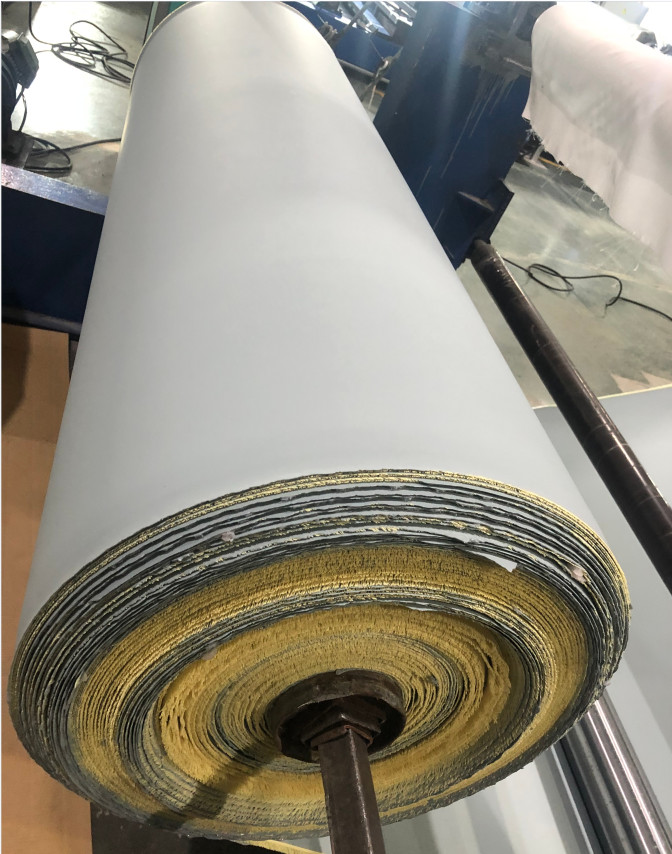 2.0mm Silicon fabric for Gangway meet with fire resistance EN45545 HL3 with 5 layers