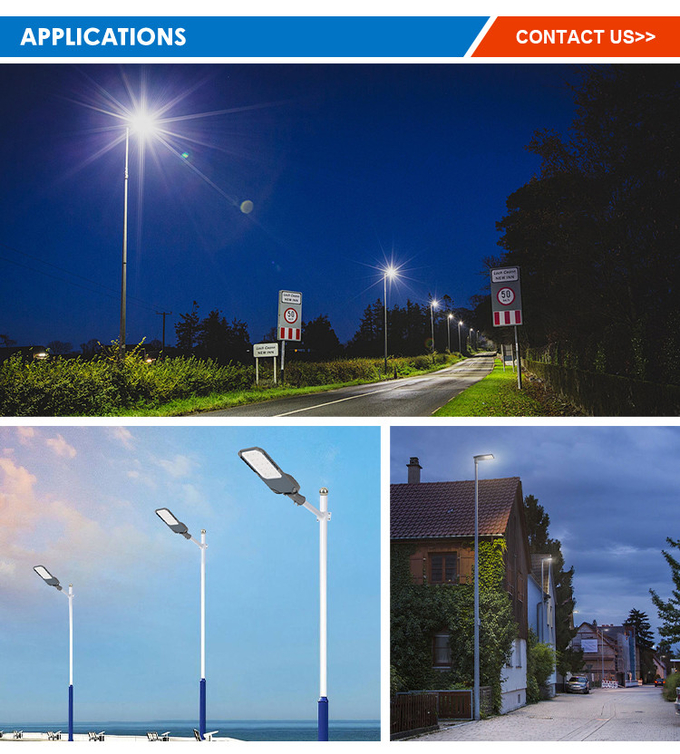 3000K-6500K Dia-Casting Aluminium High Power Led Street Light 50w/100w/150w/200w/250w