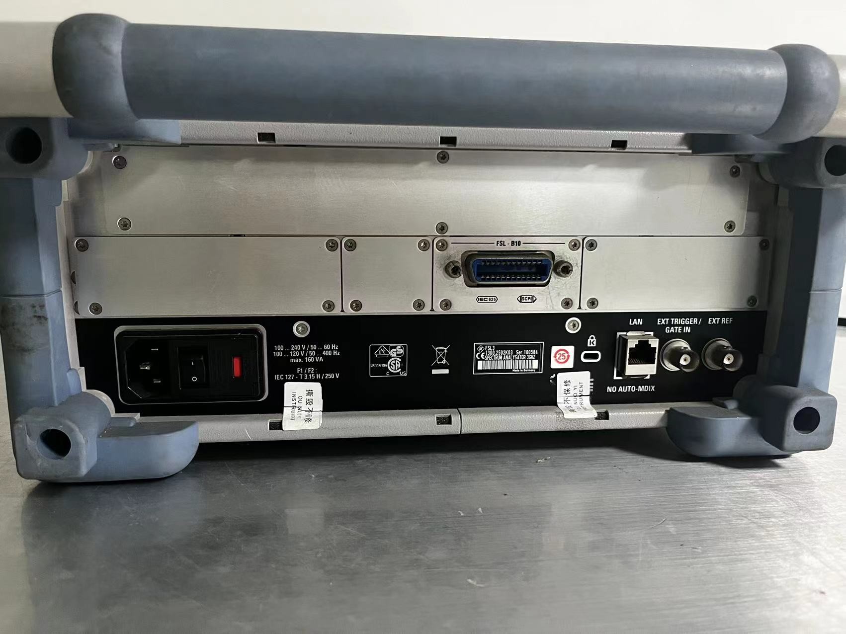 Rohde And Schwarz FSL3 Compact Spectrum Analyzer Lightweight 9kHz-3 GHz