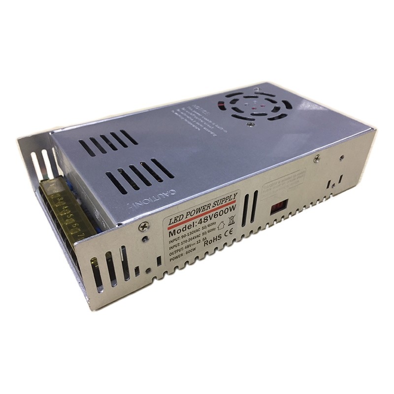 48v 600w Indoor power supply IP20 Transformer Adapter for LED Light