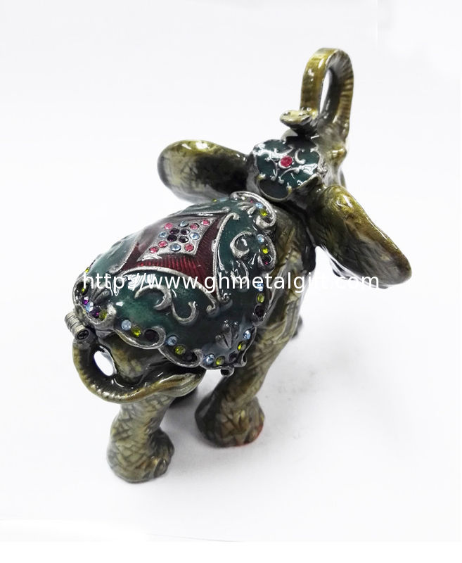 Indian elephant decorated Custom Made Jewelry Boxes for gift