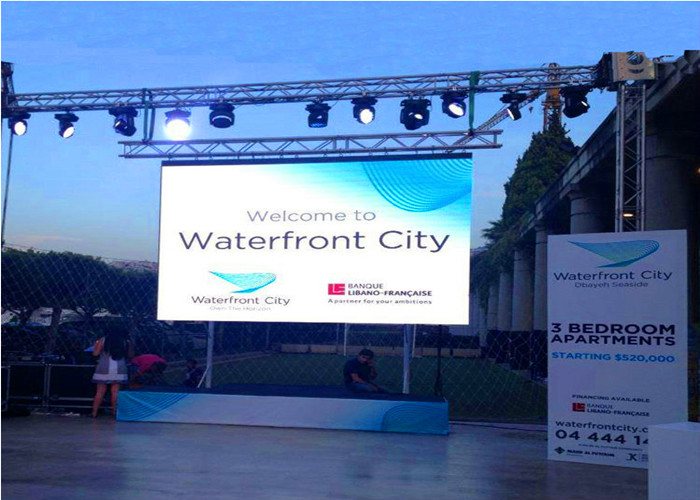 Electronic RGB Outdoor Rental LED Display Billboard P5.95 32W Constant Drive For Stage