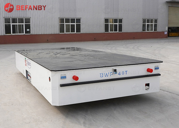 Electrical Trackless Steerable 40 Tons Mold Transporter Cart