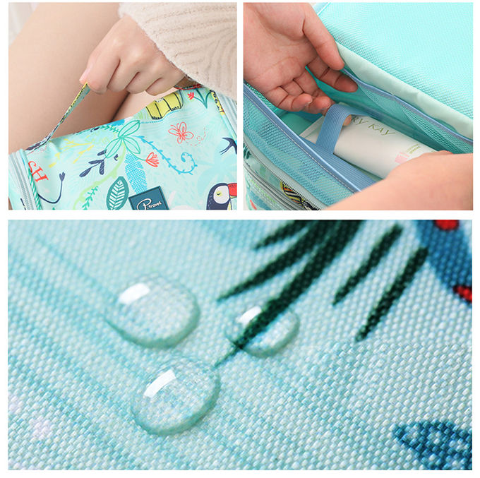 Wholesale Waterproof Hanging Portable Travel Toiletry Bag For Girls