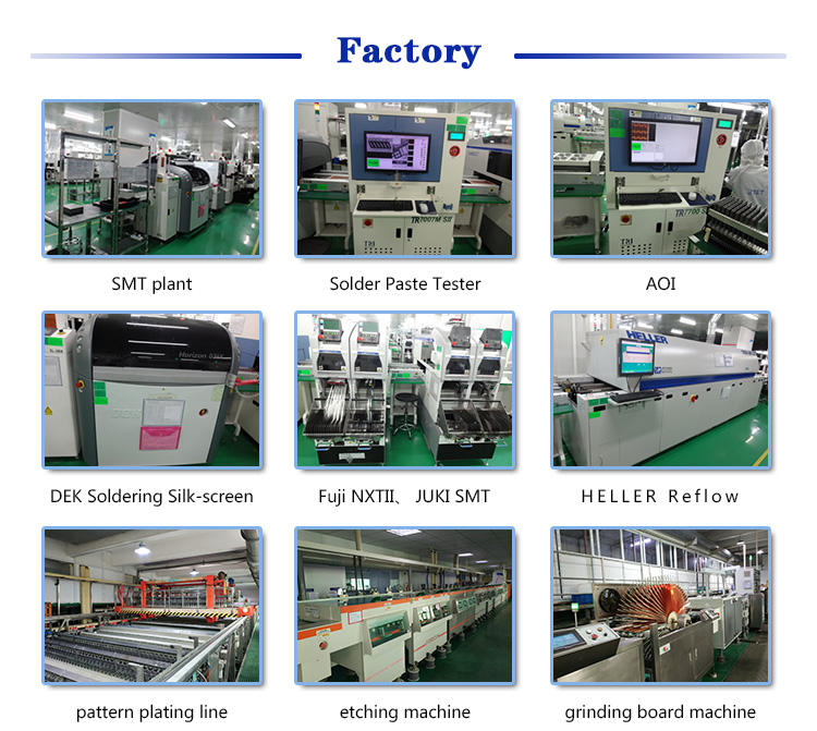 LED MCPCB Electronic Aluminium PCB Board 6 Layer