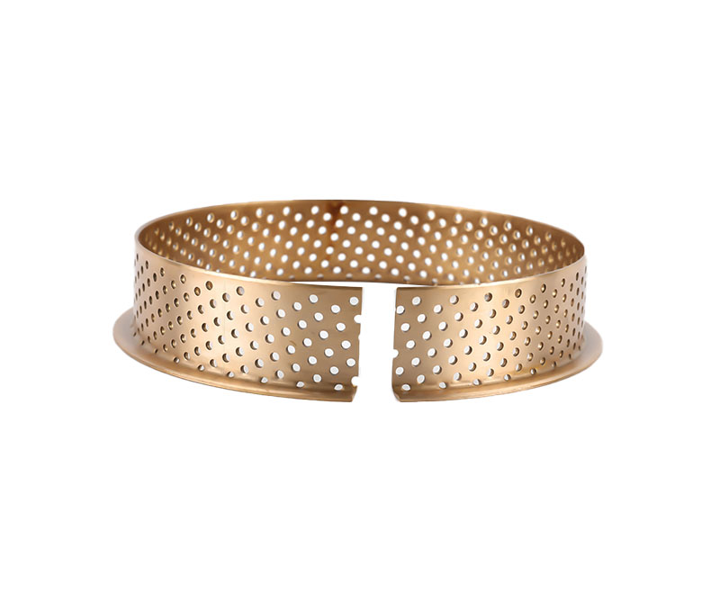 flange wrapped bronze bearing, sliding bearings
