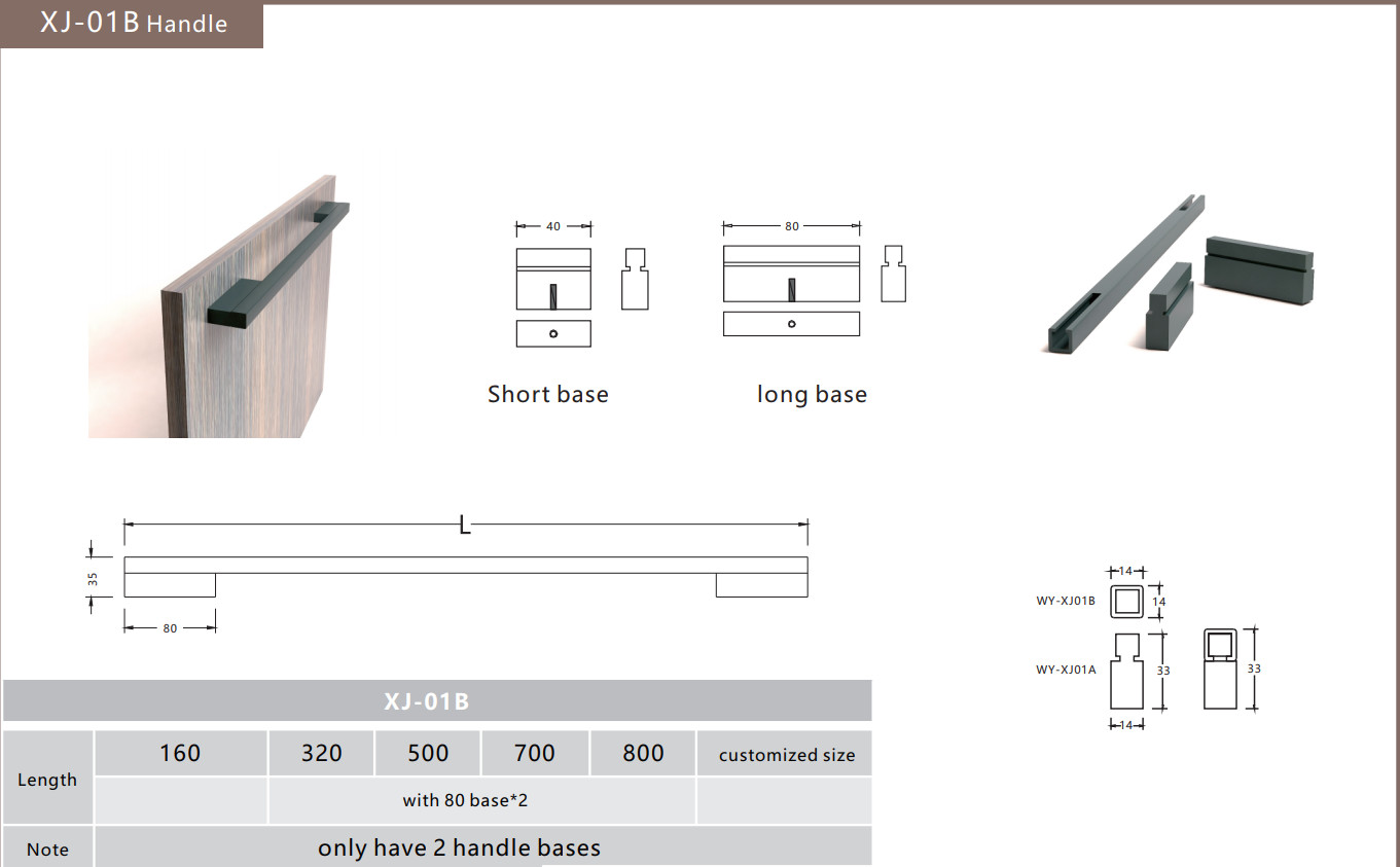 SGS U Shape Plated 12in Aluminium Assemble Gold Cabinet Door Handles