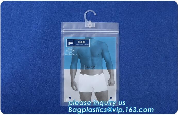 Frosted Zip lockk bag EVA PVC hanger bag for clothes, EVA frost drawstring bag, Frosted Plastic EVA Garment Packing Bag zi