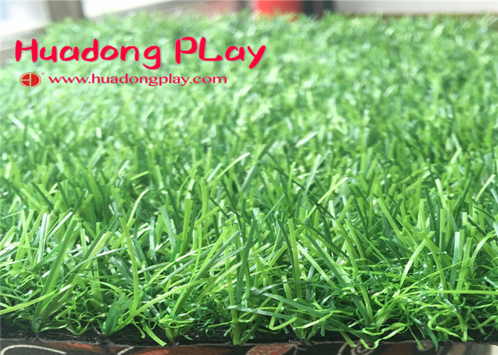 UV Resistant Artificial Turf Grass , Outdoor Artificial Grass For Playground Garden