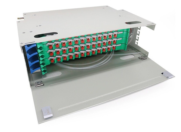 48 Core FC 1U 19 Rack Mount Enclosure ODF Distribution Frame