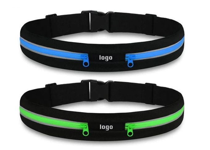 Adjustable High Grade Sport Waist Belt Bag TPU Coating Waterproof Waist Bag